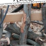 How to Build a Log Cutting Rack