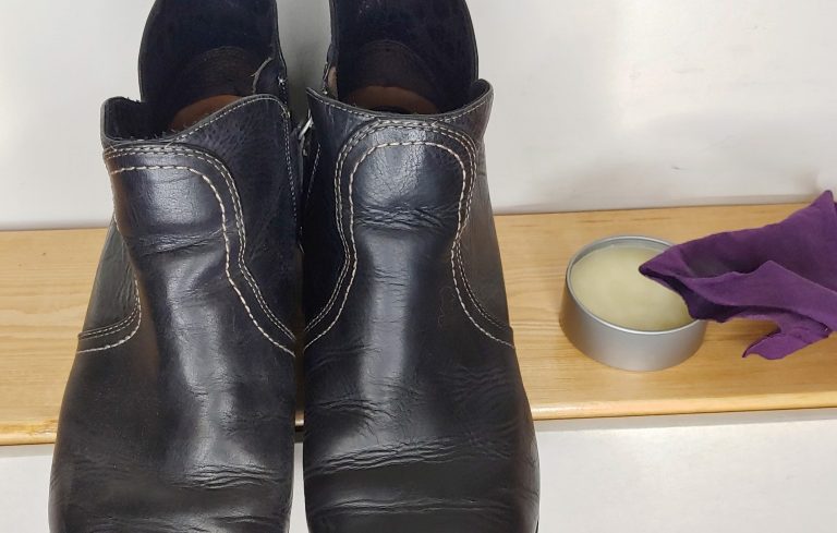 How to Make Beeswax Leather Conditioner & Shoe Polish