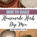 How to Make Homemade Herb Dip Mix