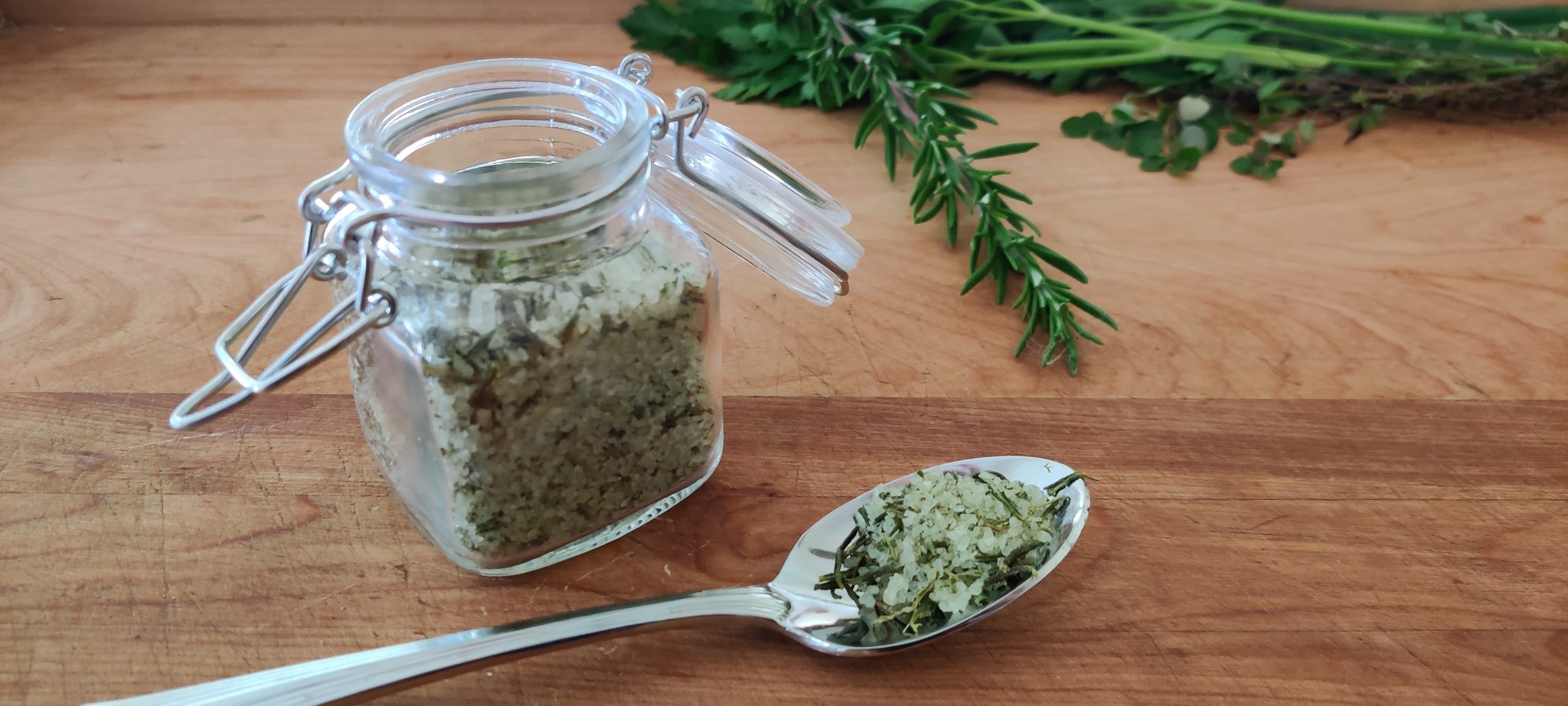 How To Make Seasoned Salt With Fresh Herbs