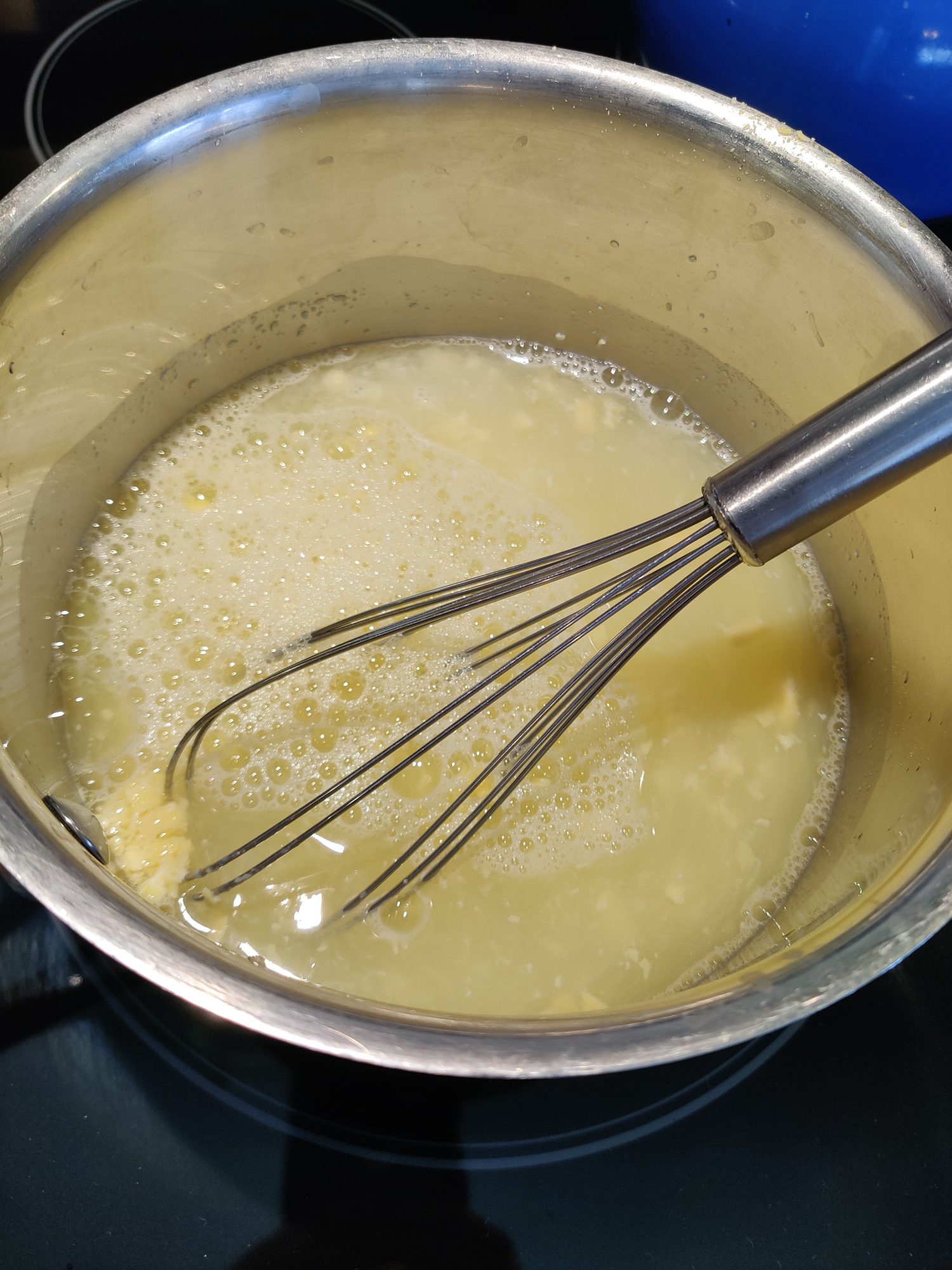 melting fels naptha into water for homemade liquid laundry detergent