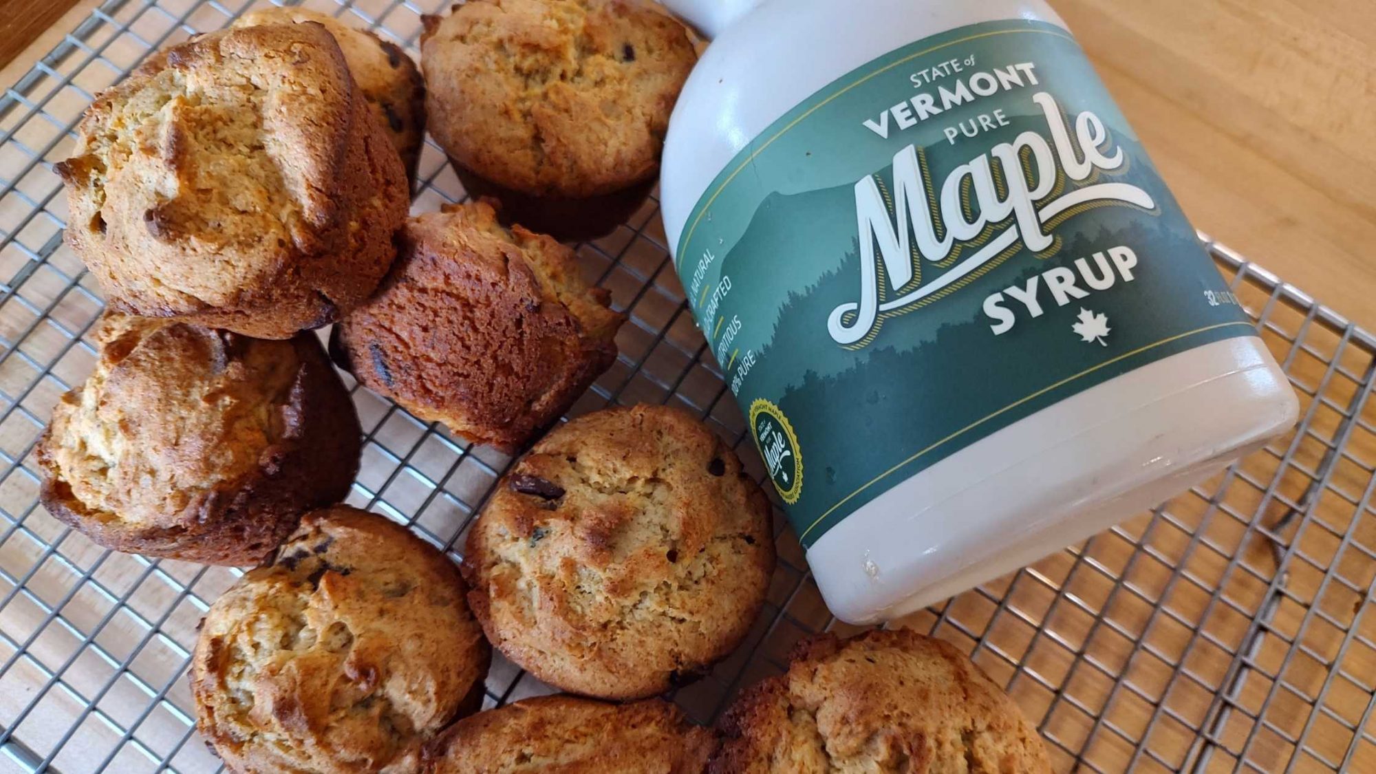 baking with maple syrup instead of sugar