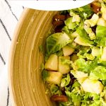 Brussels Sprout Salad With Maple Vinaigrette