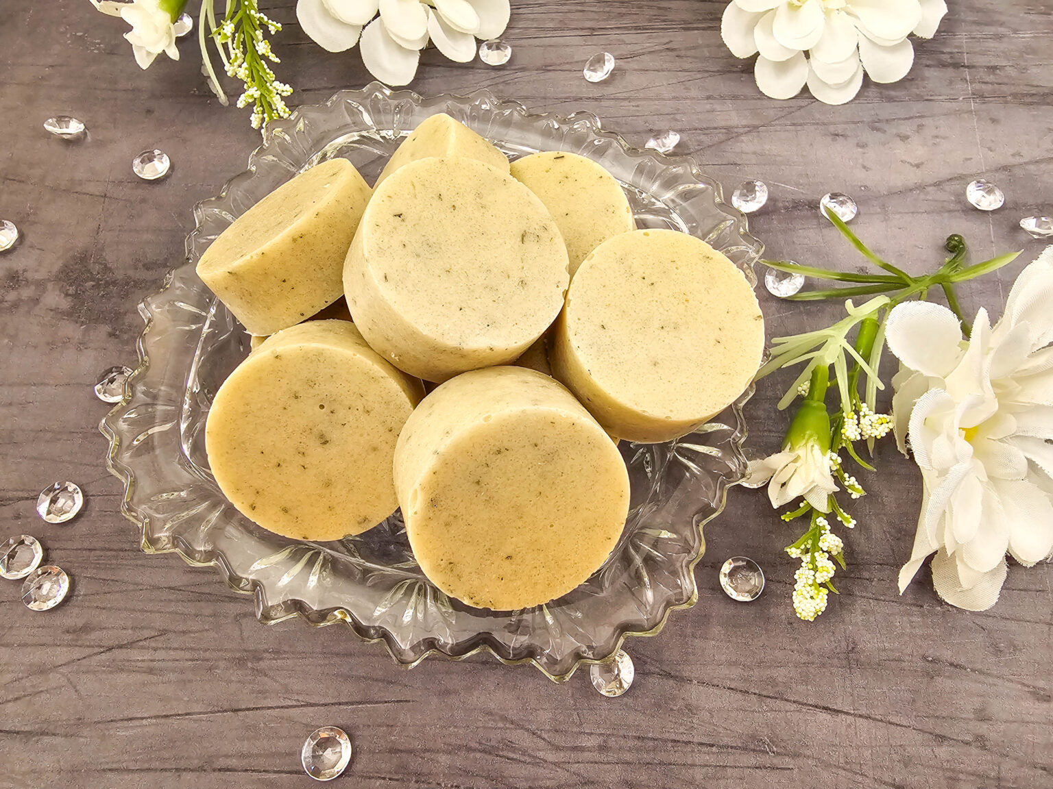 How To Make Green Tea Soap Scrub Bars