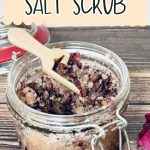 Homemade Rose Petal Salt Scrub