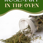 How to Dry Rosemary in the Oven