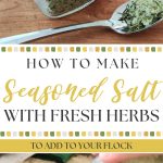 How to Make Seasoned Salt with Fresh Herbs