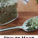 How to Make Seasoned Salt with Fresh Herbs