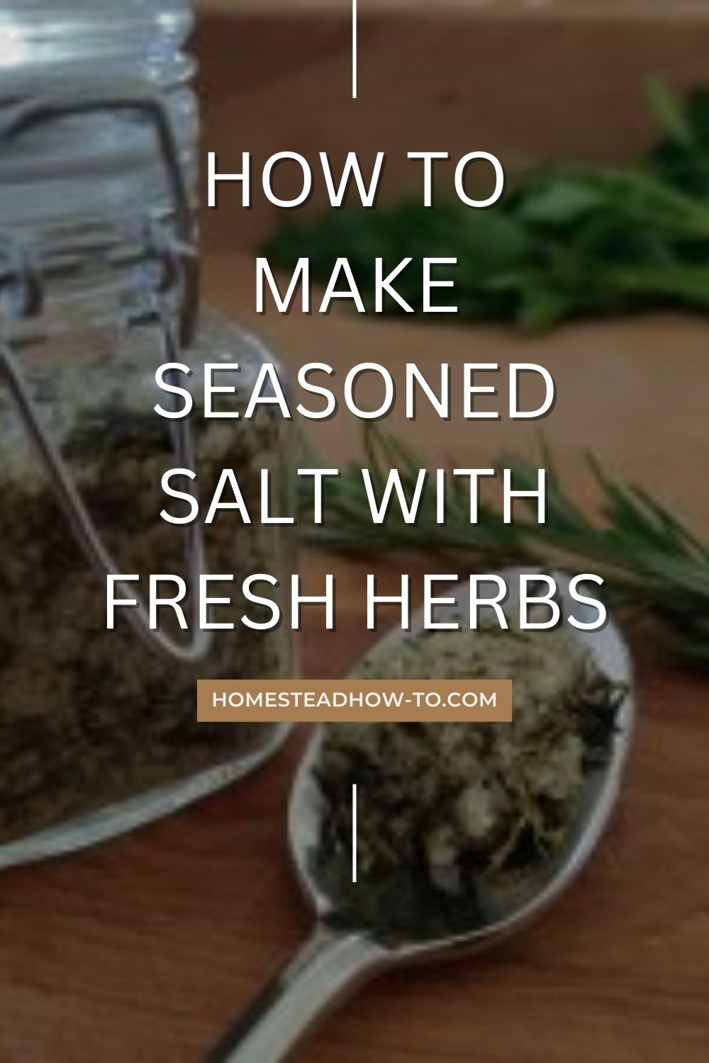How To Make Seasoned Salt With Fresh Herbs