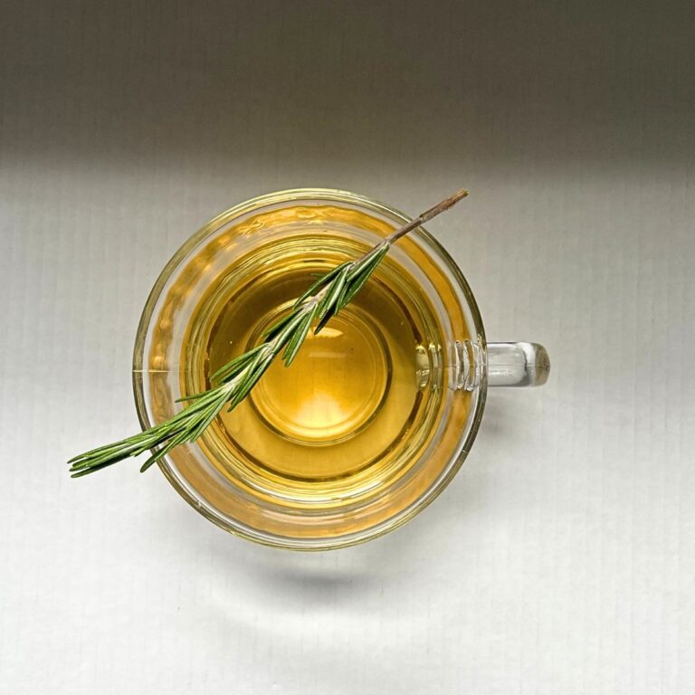How to Make Fresh Rosemary Tea