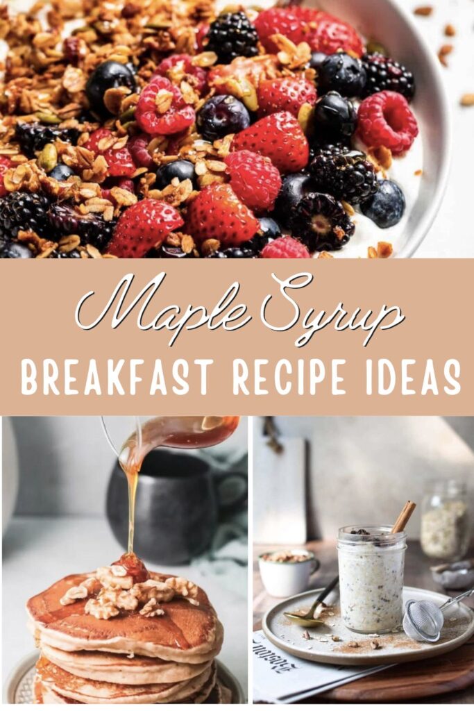 maple syrup breakfast recipe ideas