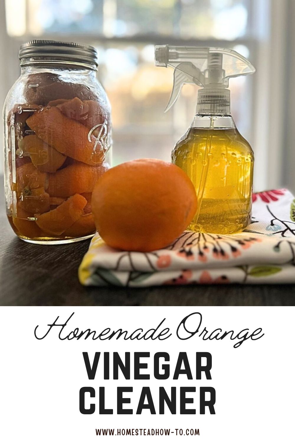 Orange Peel Vinegar Cleaner-image