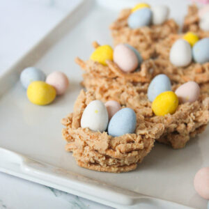 Easy Easter Nest Treats 9 easter nest recipe