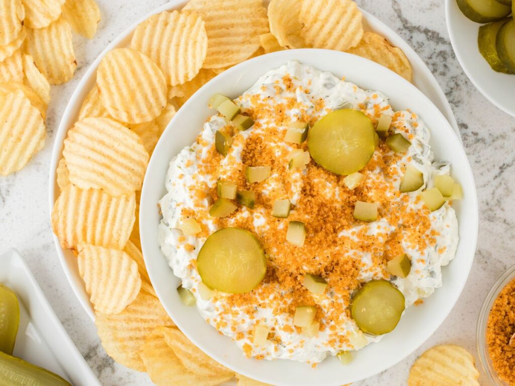 Fried Pickle Dip from Together As Family