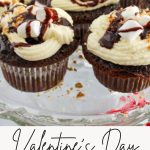 Valentine's Day Hot Cocoa Cupcakes