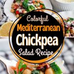 Colorful Mediterranean Chickpea Salad Recipe