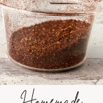 Homemade Taco Seasoning Pin