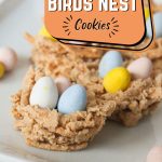 No Bake Birds Nest Cookies