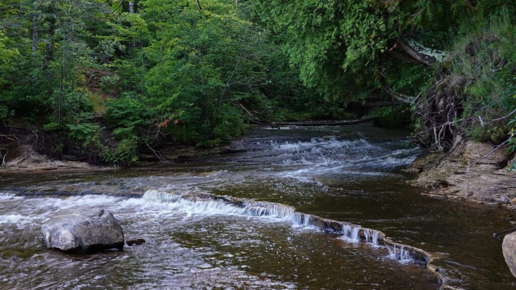 15 Safest Places for Preppers to Live When the SHTF 12 Small river that intersects the North Country Trail and sits just below the campsite that is named after it