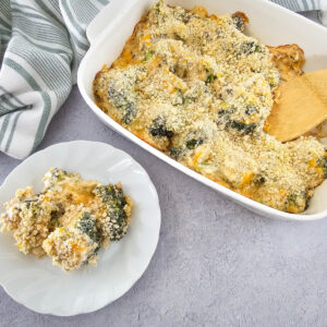 Homemade Broccoli Cheese Casserole 9 Cheesy Broccoli Casserole Set 2 4 scaled