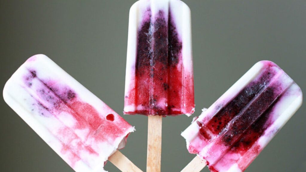 21 Delightful Homemade Popsicle Recipes 21 Coconut Berry Firecracker Ice Pops - Only 5 ingredients go into these creamy homemade dairy-free popsicles made with coconut milk, strawberries, and blueberries.