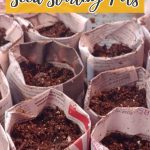 How to Make Newspaper Seed Starting Pots