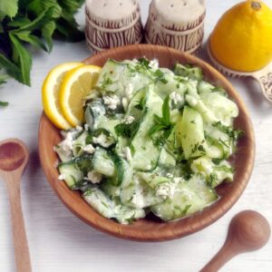 Creamy Cucumber Salad 7 creamy cucumber salad