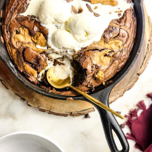 How to Make Pumpkin Brownie in a Cast Iron Skillet 13 20240911 223850 1
