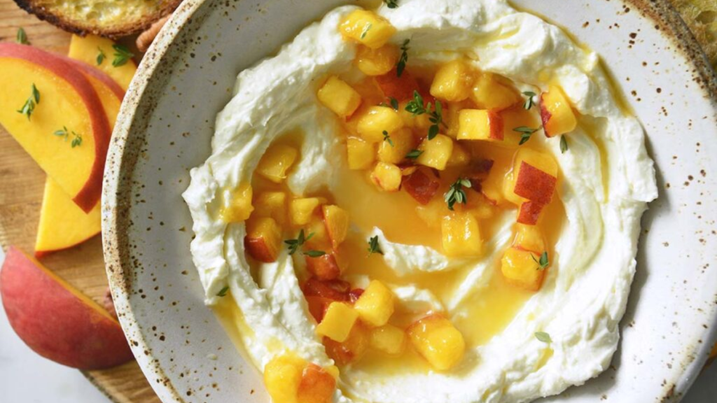 The Juiciest, Most Irresistible Peach Recipes to Bookmark 13 Whipped Feta Dip with Honey Peaches
