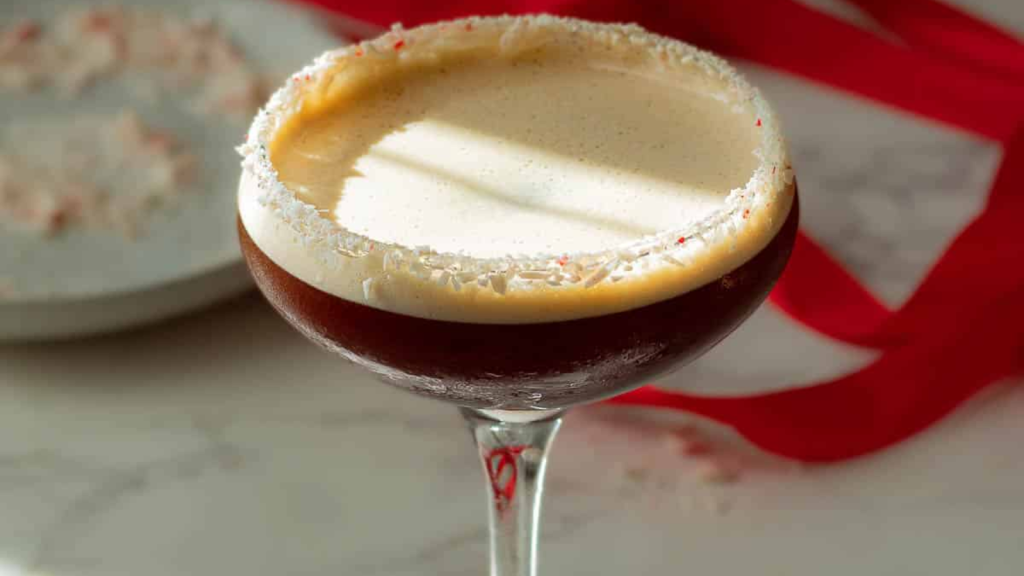 18 Sweet Holiday Treats Made with Peppermint Candy 7 6. Peppermint Espresso Martini