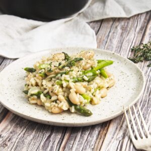 Creamy Asparagus and White Bean Risotto 15 Asparagus and White Bean Risotto 2800 1621 scaled