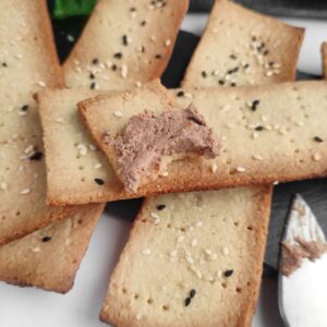 How to Make Homemade Sesame Seed Crackers 9 f6 scaled