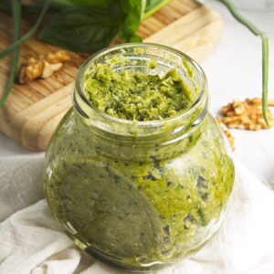 Homemade Garlic Scape Pesto 10 Garlic Scape Pesto 2800 3217 scaled