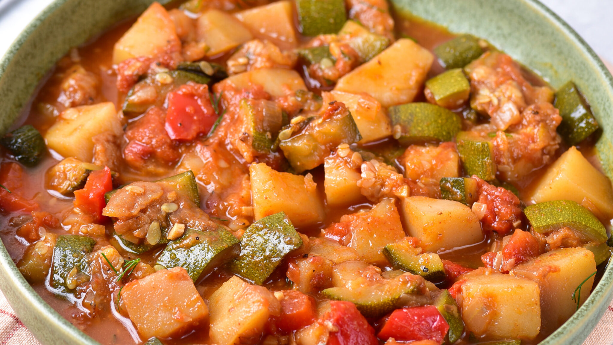 30 Cheap Dinner Ideas To Help Stretch Your Grocery Budget 12 vegetable stew in green dish