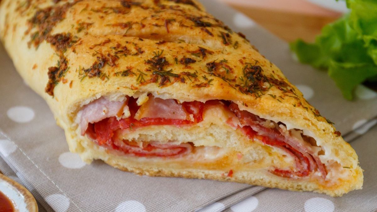 Running Out of Lunch Ideas? 26 Easy Recipes To Try 10 A ham and cheese sandwich on a napkin.