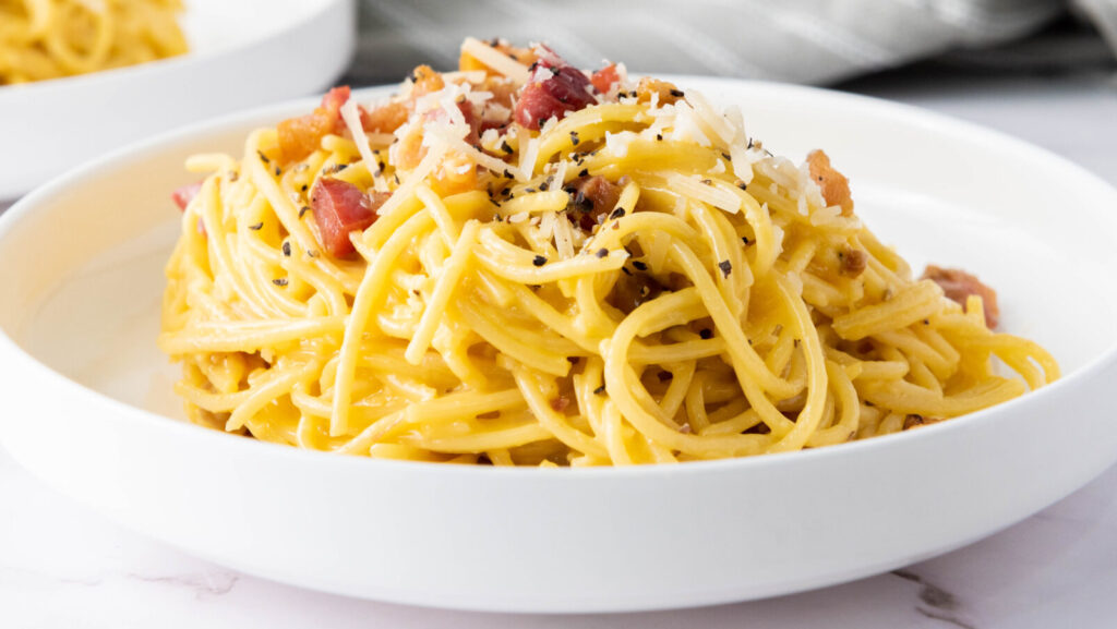 30 Cheap Dinner Ideas To Help Stretch Your Grocery Budget 1 Spaghetti Carbonara