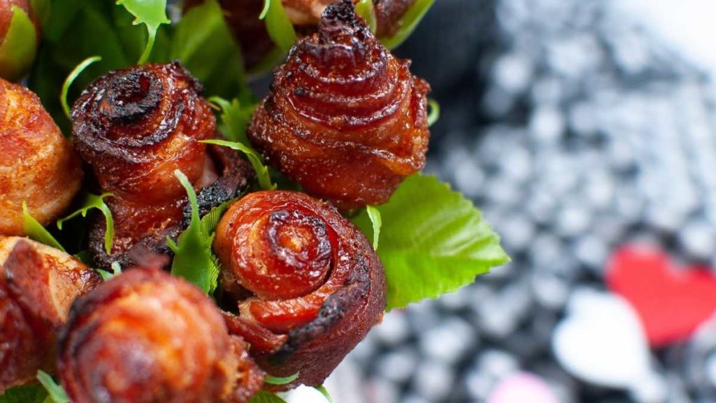 The Best Bacon Recipes You’ll Ever Make 2 Air Fryer Bacon Roses bouquet