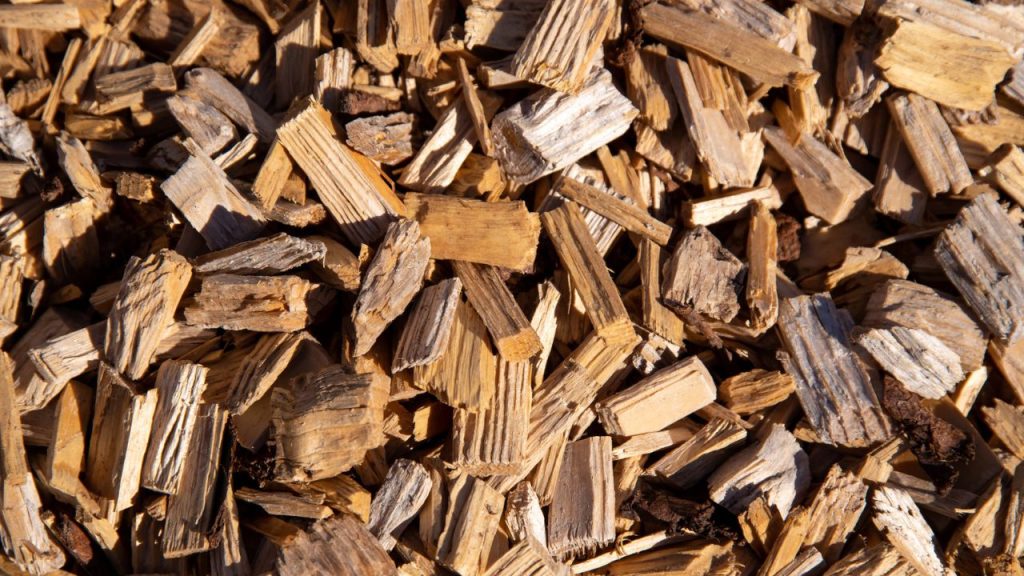 How To Fill a Raised Garden Bed for a Successful Harvest 16 A bunch of wood chip