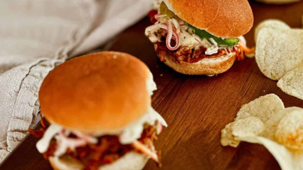 19 Crowd-Pleasing Slider Recipes Perfect for Game Day 11 BBQ Jackfruit Sliders With Vegan Coleslaw