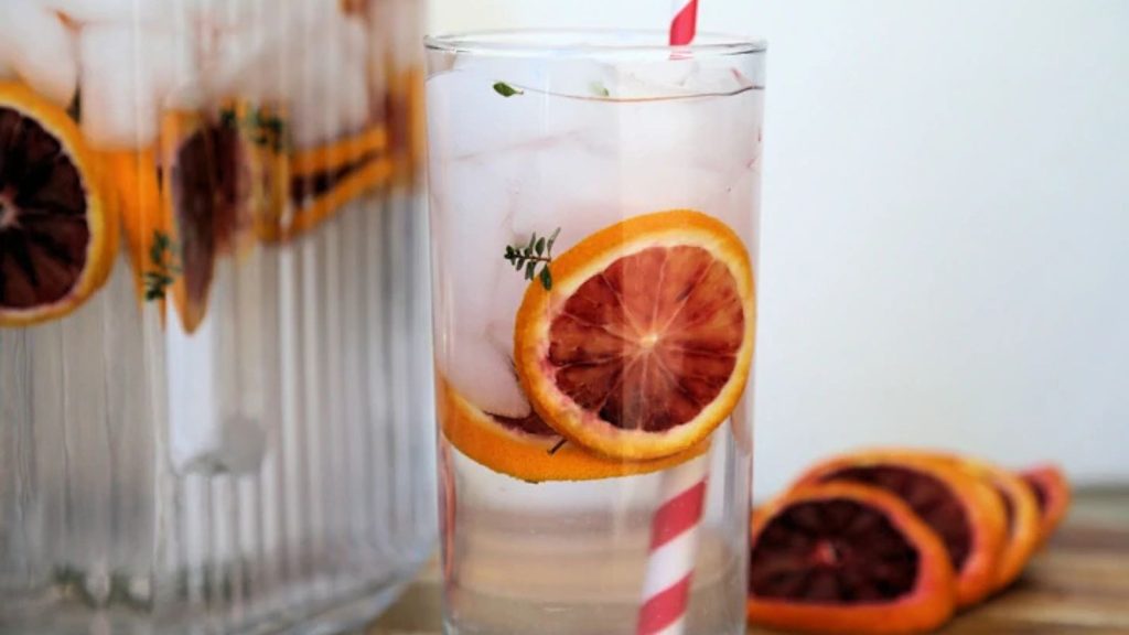8 Blood Orange Drinks You’ll Want to Make Again and Again 7 Blood Orange Thyme Spa Water