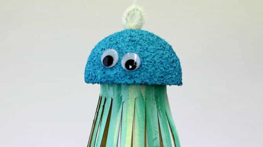 Cardboard Tube Jellyfish