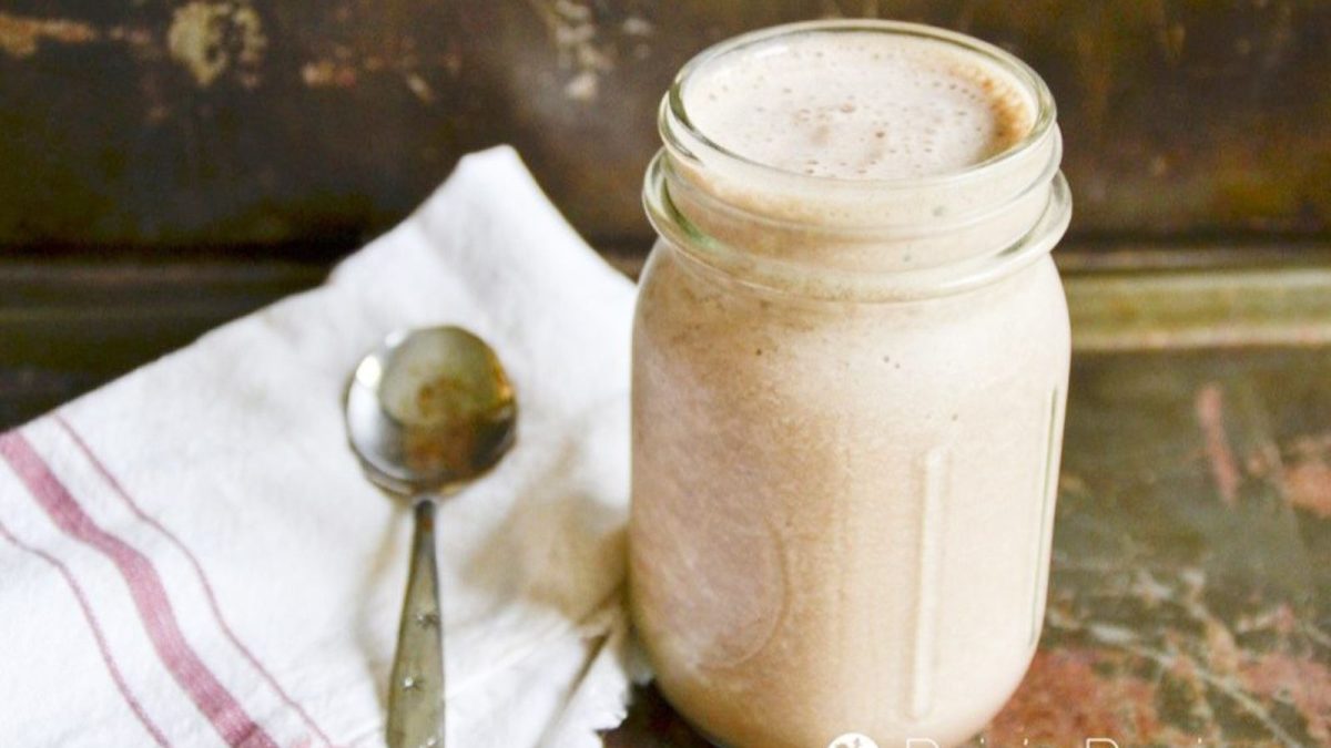 Carob Zucchini Milkshake