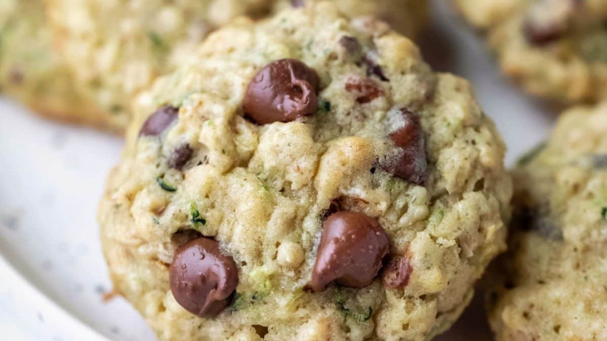 Chocolate Chip Zucchini Cookies