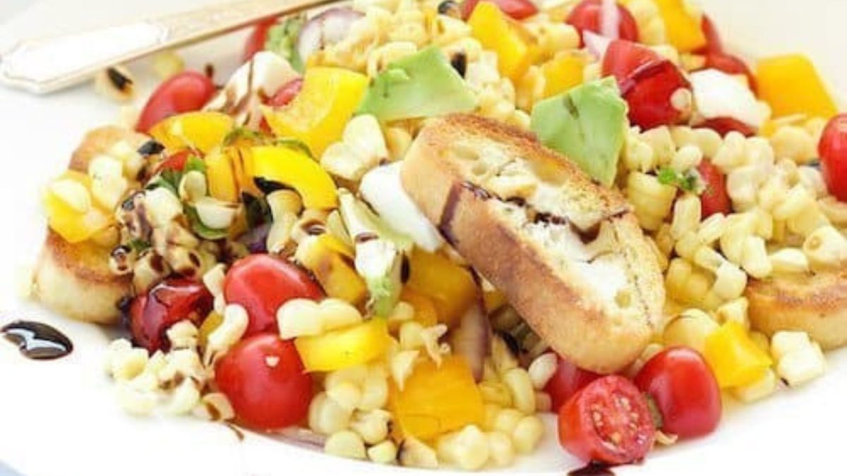 26 Fresh Corn Recipes You'll Wish You Tried Sooner 10 Grilled Corn and Tomato Panzanella Salad