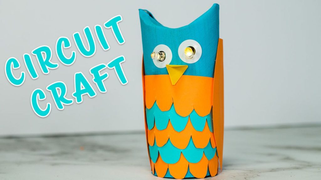 Simple Circuit Owl Craft