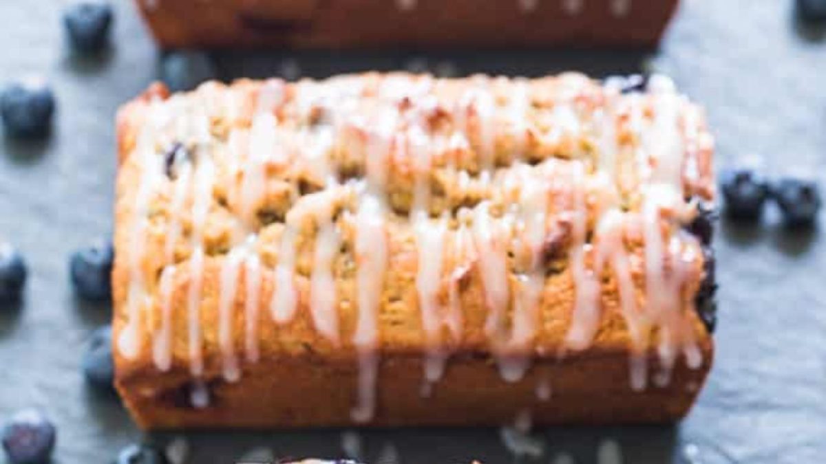 Zucchini Blueberry Bread