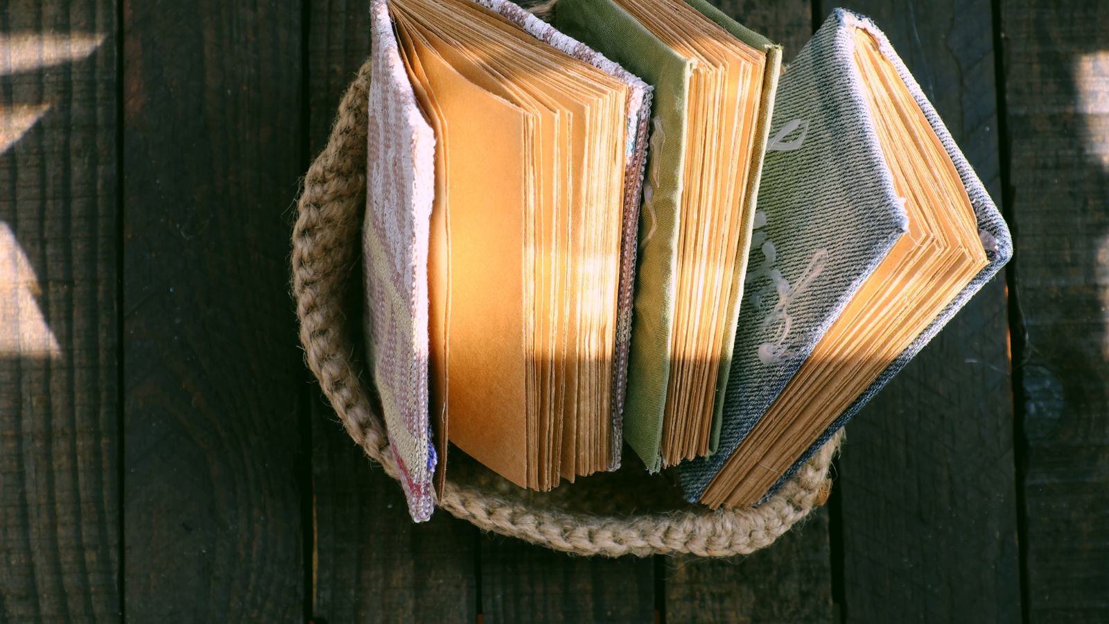 How to Finally Get Rid of Old Books When Decluttering 9 books in basket