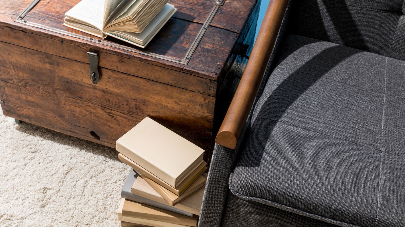 Don’t Toss Those Old Books: Here Are 14 Responsible Ways to Get Rid of Them 14 thrifted chest books and chair