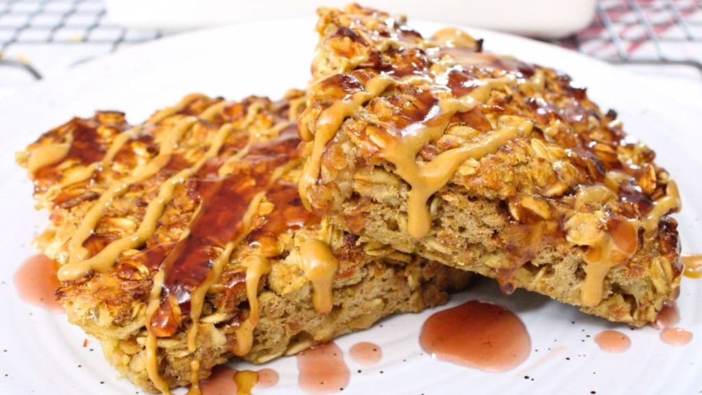 33 Air Fryer Breakfast Ideas That Make Mornings Easier 13 15 Minute Air Fryer Baked Oatmeal Easy Breakfast Bars