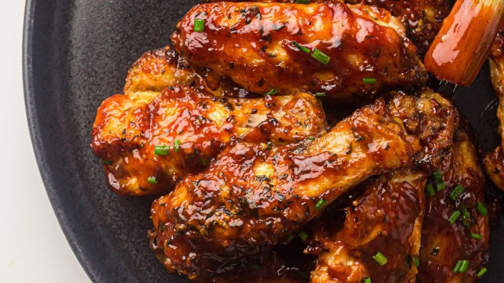 Air Fryer BBQ Chicken Wings